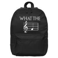 What The F Musical Note 16 in Basic Backpack