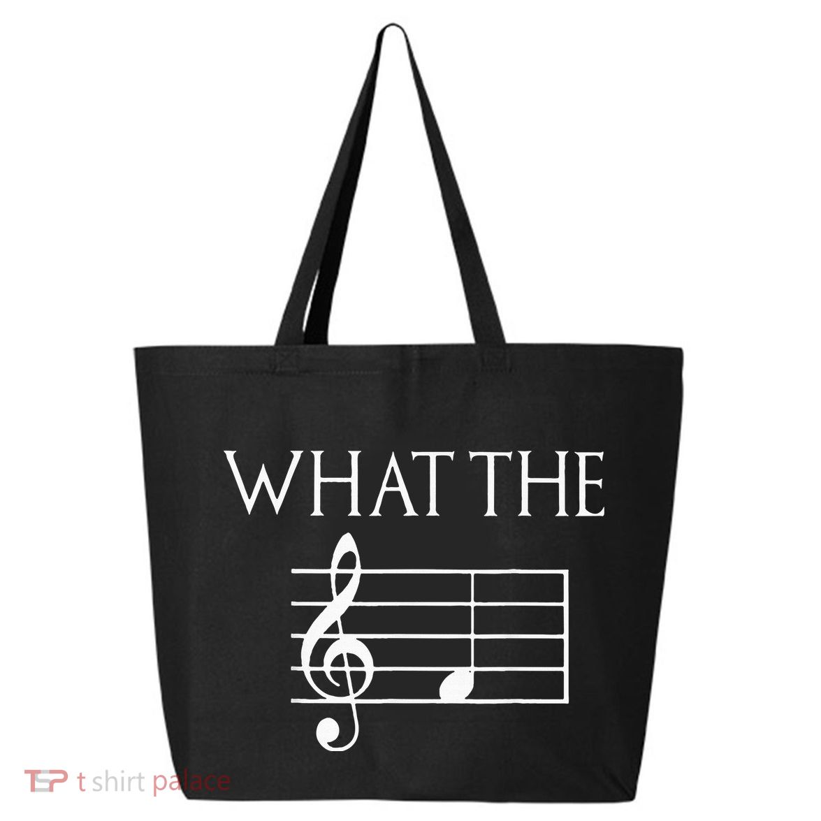 What The F Musical Note 25L Jumbo Tote