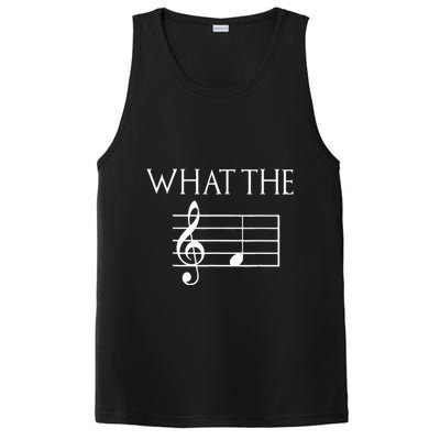 What The F Musical Note PosiCharge Competitor Tank