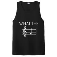 What The F Musical Note PosiCharge Competitor Tank