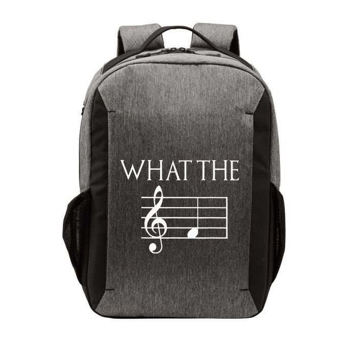 What The F Musical Note Vector Backpack