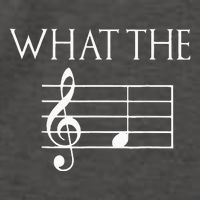 What The F Musical Note Vector Backpack