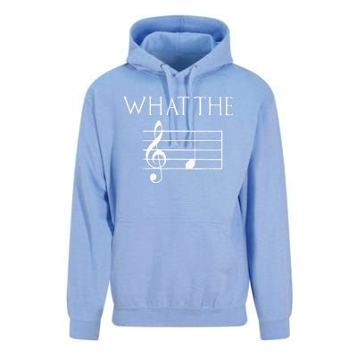 What The F Musical Note Unisex Surf Hoodie