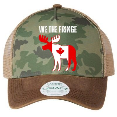 We The Fringe Funny Meme Truckers Legacy Tie Dye Trucker Hat