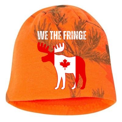 We The Fringe Funny Meme Truckers Kati - Camo Knit Beanie