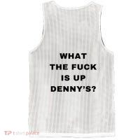 What The Fuck Is Up Denny’S Mesh Reversible Basketball Jersey Tank