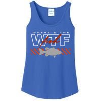 WhereS The Fish Wtf Funny Fishing Joke Ladies Essential Tank