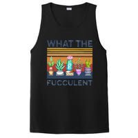 What The Fucculent Cactus Succulents Gardening PosiCharge Competitor Tank