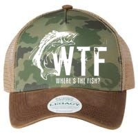 Wheres The Fish Wtf Meaning Funny Fishing Legacy Tie Dye Trucker Hat