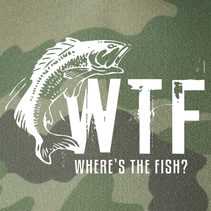 Wheres The Fish Wtf Meaning Funny Fishing Legacy Tie Dye Trucker Hat