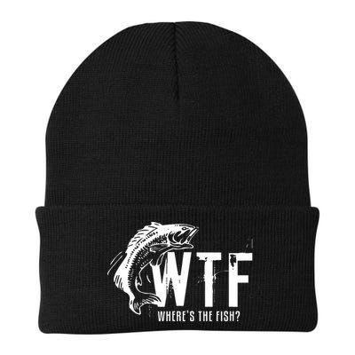 Wheres The Fish Wtf Meaning Funny Fishing Beanie