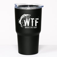 Wheres The Fish Wtf Meaning Funny Fishing Tumbler
