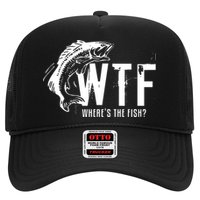 Wheres The Fish Wtf Meaning Funny Fishing Trucker Hat