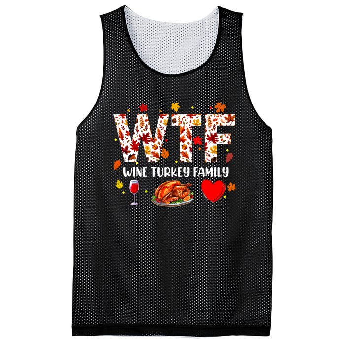 Wine Turkey Family Funny Thanksgiving Day Mesh Reversible Basketball Jersey Tank