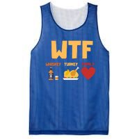 Whiskey Turkey Family Funny Wtf Thanksgiving Funny Gift Mesh Reversible Basketball Jersey Tank