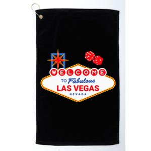 Welcome To Fabulous Las Vegas Vegas Trip Las Vegas Sign Platinum Collection Golf Towel