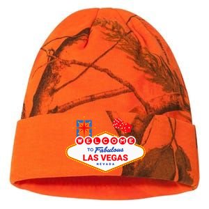 Welcome To Fabulous Las Vegas Vegas Trip Las Vegas Sign Kati Licensed 12" Camo Beanie