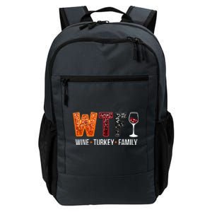 Wine Turkey Family Daily Commute Backpack