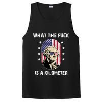 What The F*ck Is A Kilometer Funny George Washington USA PosiCharge Competitor Tank