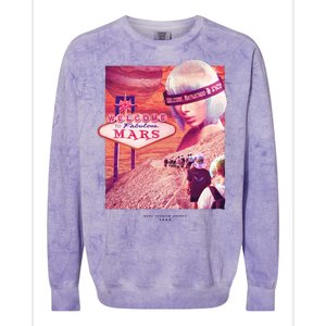 Welcome To Fabulous Mars Colorblast Crewneck Sweatshirt