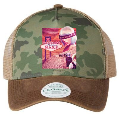 Welcome To Fabulous Mars Legacy Tie Dye Trucker Hat