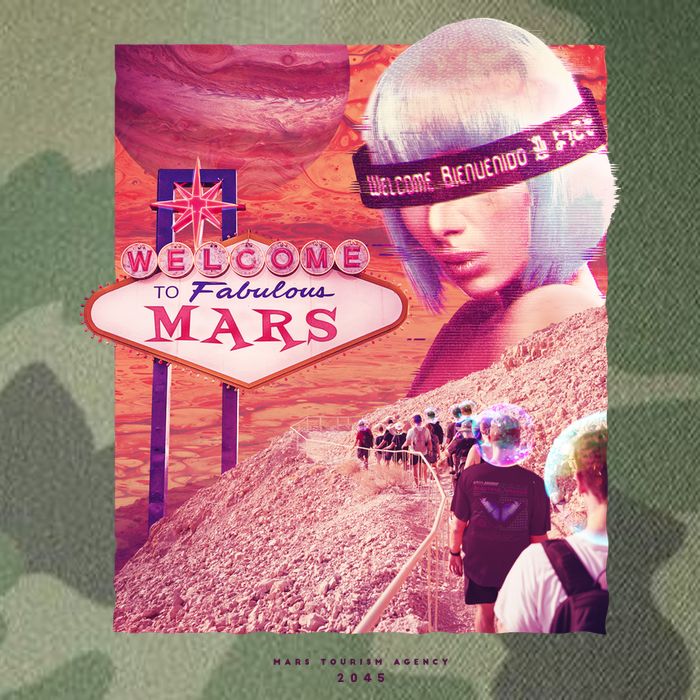 Welcome To Fabulous Mars Legacy Tie Dye Trucker Hat