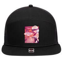 Welcome To Fabulous Mars 7 Panel Mesh Trucker Snapback Hat