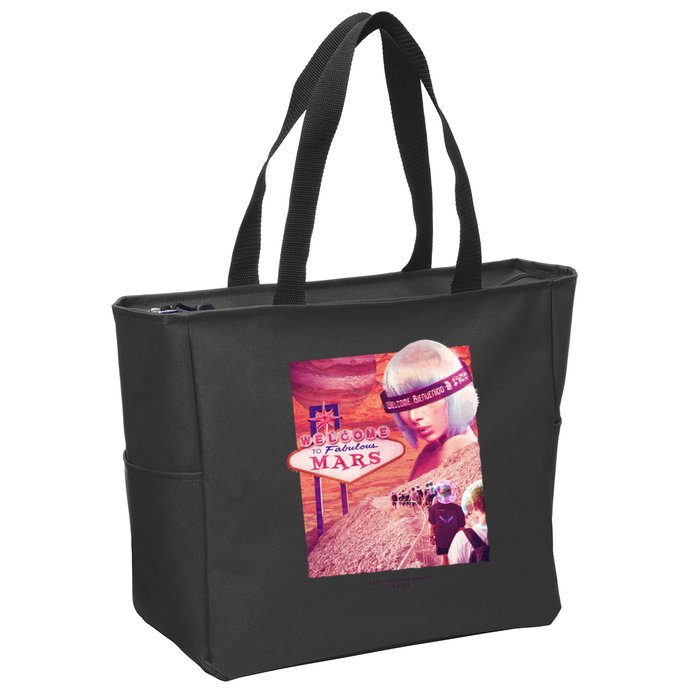 Welcome To Fabulous Mars Zip Tote Bag