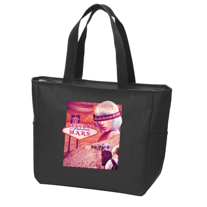 Welcome To Fabulous Mars Zip Tote Bag