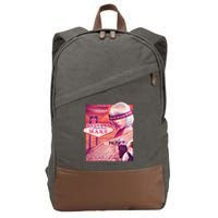 Welcome To Fabulous Mars Cotton Canvas Backpack