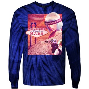 Welcome To Fabulous Mars Tie-Dye Long Sleeve Shirt