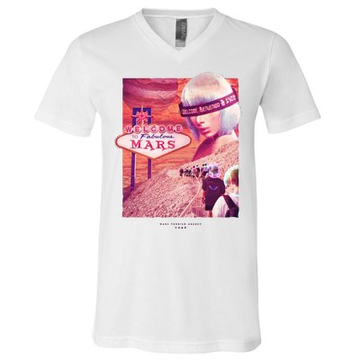 Welcome To Fabulous Mars V-Neck T-Shirt