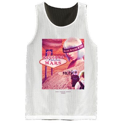 Welcome To Fabulous Mars Mesh Reversible Basketball Jersey Tank