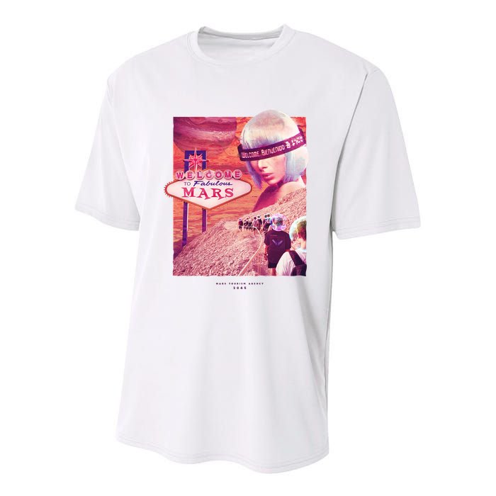 Welcome To Fabulous Mars Youth Performance Sprint T-Shirt