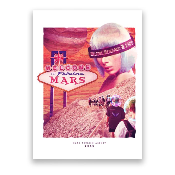 Welcome To Fabulous Mars Poster