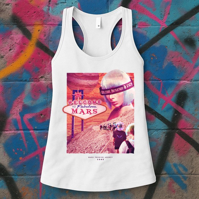 Welcome To Fabulous Mars Womens Tank Top