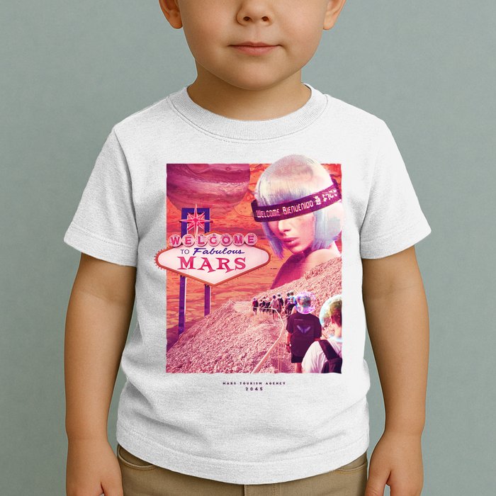 Welcome To Fabulous Mars Toddler T-Shirt