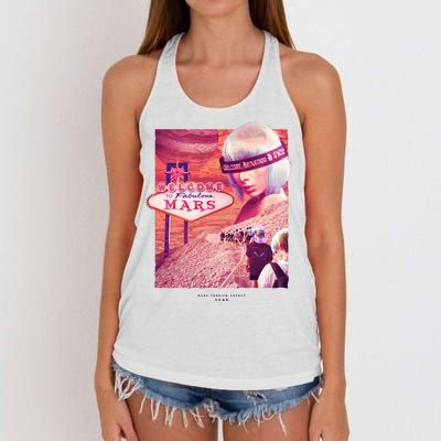 Welcome To Fabulous Mars Women's Knotted Racerback Tank