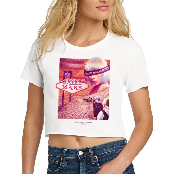Welcome To Fabulous Mars Crop Top