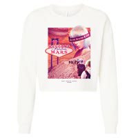 Welcome To Fabulous Mars Cropped Pullover Crew