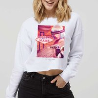 Welcome To Fabulous Mars Cropped Pullover Crew