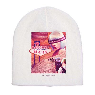 Welcome To Fabulous Mars Short Acrylic Beanie
