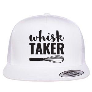 Whisk Taker Funny Baking Cooking Chef Gift Flat Bill Trucker Hat