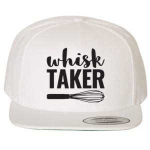 Whisk Taker Funny Baking Cooking Chef Gift Wool Snapback Cap