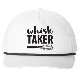 Whisk Taker Funny Baking Cooking Chef Gift Snapback Five-Panel Rope Hat