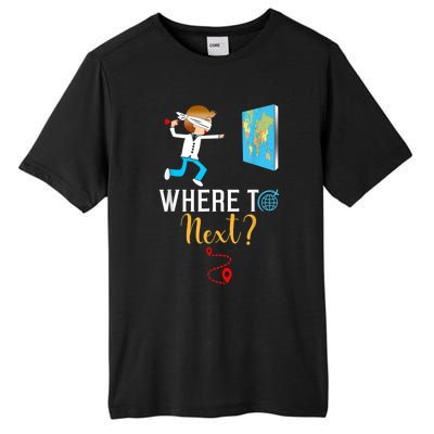 World Traveler For International World Travelers Tall Fusion ChromaSoft Performance T-Shirt