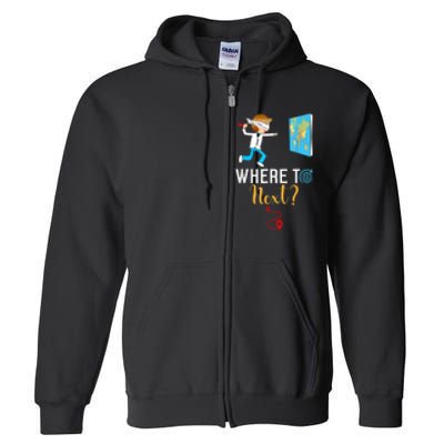 World Traveler For International World Travelers Full Zip Hoodie