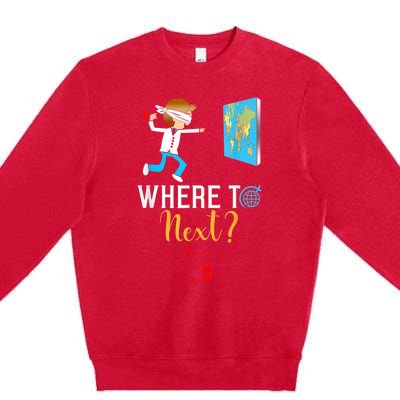 World Traveler For International World Travelers Premium Crewneck Sweatshirt