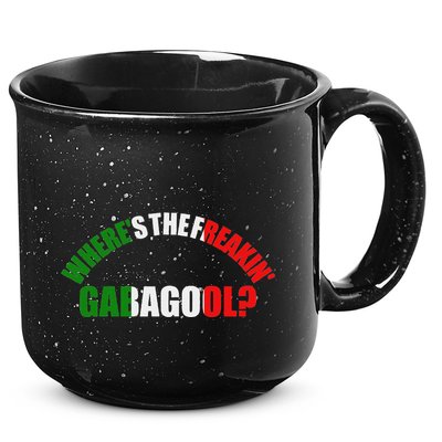 WhereS The Freakin Gabagool Meme Capicola Italian American 15oz Campfire Ceramic Mug