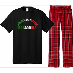 WhereS The Freakin Gabagool Meme Capicola Italian American Pajama Set